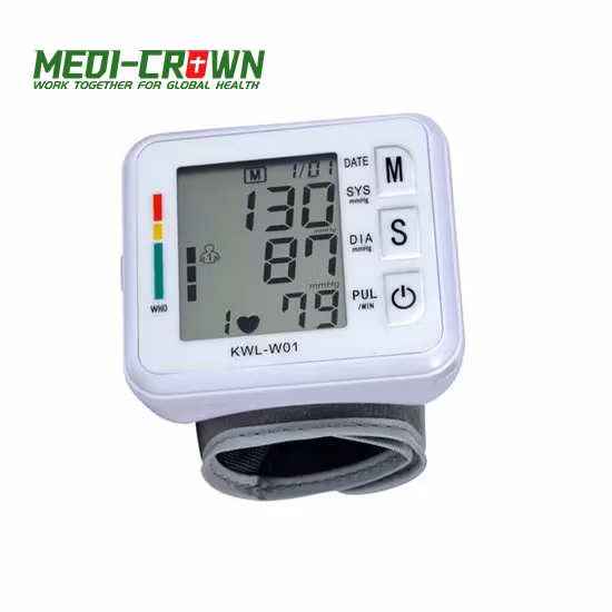 Electronic Sphygmomanometer Portable Arm Blood Pressure Pulse Monitor