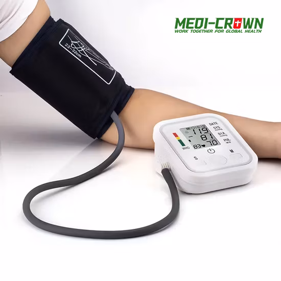 Electronic Sphygmomanometer Portable Arm Blood Pressure Pulse Monitor