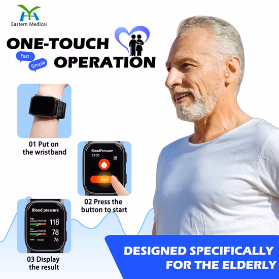 Portable Wrist Type Blood Pressure Monitor