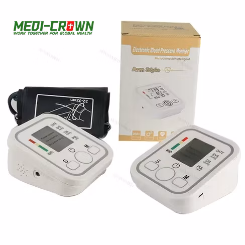 Electronic Sphygmomanometer Portable Arm Blood Pressure Pulse Monitor
